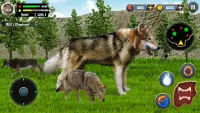Wolf Games - Wolf Simulator 3D Screen Shot 0