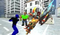 Real Police Robot Speed Hero:Monster Hero City War Screen Shot 13
