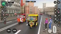 Modern Rickshaw Driving Games Screen Shot 0