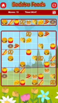 Sudoku Puzzle Foods Free Screen Shot 13