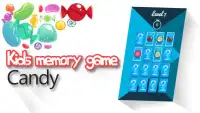 Kids memory game Candy Screen Shot 2