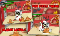 Pizza ghê rợn Zombi bằng pizza Screen Shot 1