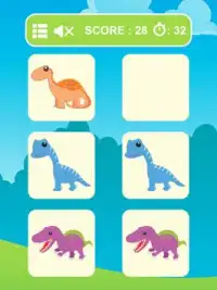 子供のための恐竜のマッチングゲーム Screen Shot 3