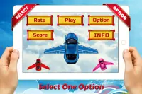 Flying Car Racing Simulator Screen Shot 0