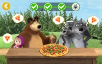 Маша и Медведь: Пиццерия Игра Screen Shot 7