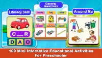 Kids Learning Educational - 100 Preschool Games Screen Shot 0