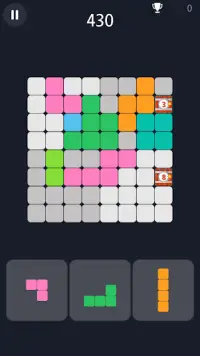 LudoBlock - Square Color Tile Break Puzzle 3D Screen Shot 0