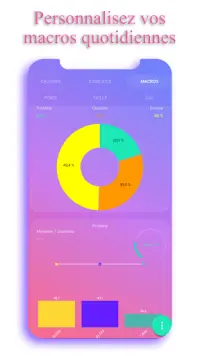 Compteur de Calories - EasyFit Screen Shot 5