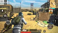Desert survival shooting game Screen Shot 1