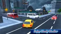 Crazy City Van Sim 3D:Public Transport Adventure Screen Shot 1