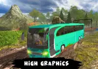 ツアーバスバスドライビングゲームビッグバストランスポート Screen Shot 1