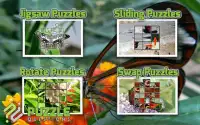 Free Butterfly Puzzle Games Screen Shot 2