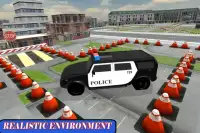 Highway Police Car Parking 3D Screen Shot 6