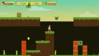 Bad jungle Vs the Boy Game Screen Shot 0