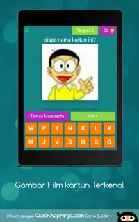 Game Animasi kartun Quizz Screen Shot 9