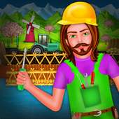 Village Farm Bridge Builder