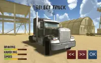 Truck Driving: Army Truck 3D Screen Shot 1