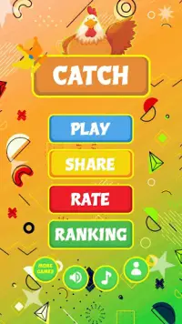 Catch the Chicken Game - Fun and exciting game Screen Shot 0