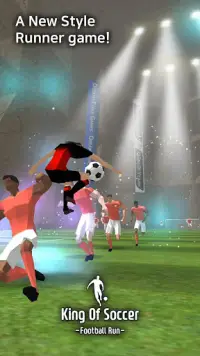 King Of Soccer : Football run Screen Shot 0