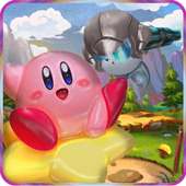 l'incroyable Kirby dans le monde des bonbons