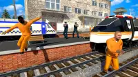 Police Train Simulator 3D: Prison Transport Screen Shot 1