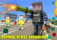 Zombie Pixel Warrior 3D- The Last Survivor Screen Shot 5