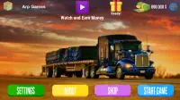 Symulacja transportu dużych ciężarówek Screen Shot 2