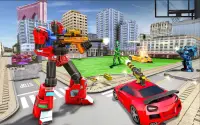 Robot Car Transforming Game - Robot Games Screen Shot 1