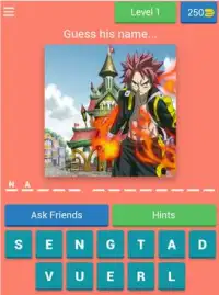 Fairy Tail Characters Quiz Screen Shot 12