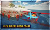 水上飛行：楽しい＆リアルフライトゲーム Screen Shot 2