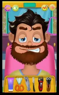 Jogos barba louca barbeador Screen Shot 4