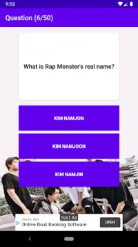 Ultimate BTS QUIZ 2020 - Are you are true ARMY? Screen Shot 2