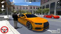 Modern Taxi Simulator 2020: New Taxi Driving Games Screen Shot 3