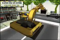 Песок Экскаватор Кран Sim 3D Screen Shot 4