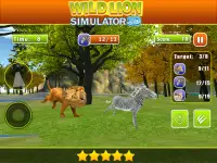 Wild Angry Lion Revenge Sim 3D Screen Shot 14