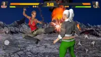 Girls Squad Kung fu Karate Fighting Games 2020 Screen Shot 4