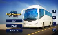 Transporte rodoviário offroad Condução de ônibus Screen Shot 0