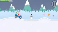 santa claus car crash game Screen Shot 4