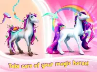 Rainbow Horse Caring Screen Shot 3