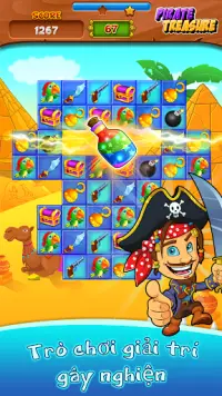 Pirate Treasure 💎 Match 3 game Screen Shot 0