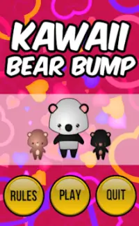 Kawaii Bear Bump Screen Shot 0