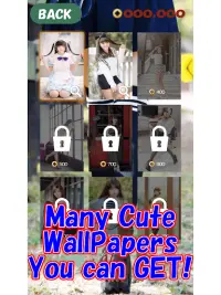 ASIAN GIRLS SOLITAIRE - GET cute wallpapers Screen Shot 6