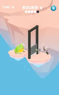 Tap the frog- Homeless Frog Games Screen Shot 5