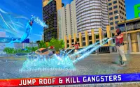 Grand Rope Hero Crime City - Flying Ice Hero Game Screen Shot 10