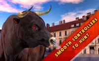 Angry Bull Attack: tiroteo de la corrida de toros Screen Shot 10