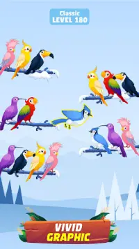 Bird Sort - Color Birds Game Screen Shot 12
