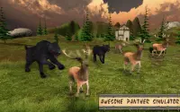 Real Panther Simulator 2020 - Trò chơi Thú vật Screen Shot 10