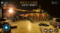 US Tank War Battle 3D-Offline Tanks War Game Screen Shot 3