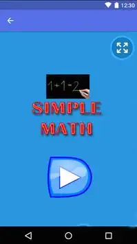 Simple Math Screen Shot 1