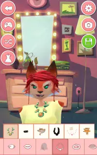 Hayvanlar Moda - Kızı Oyunları Screen Shot 15